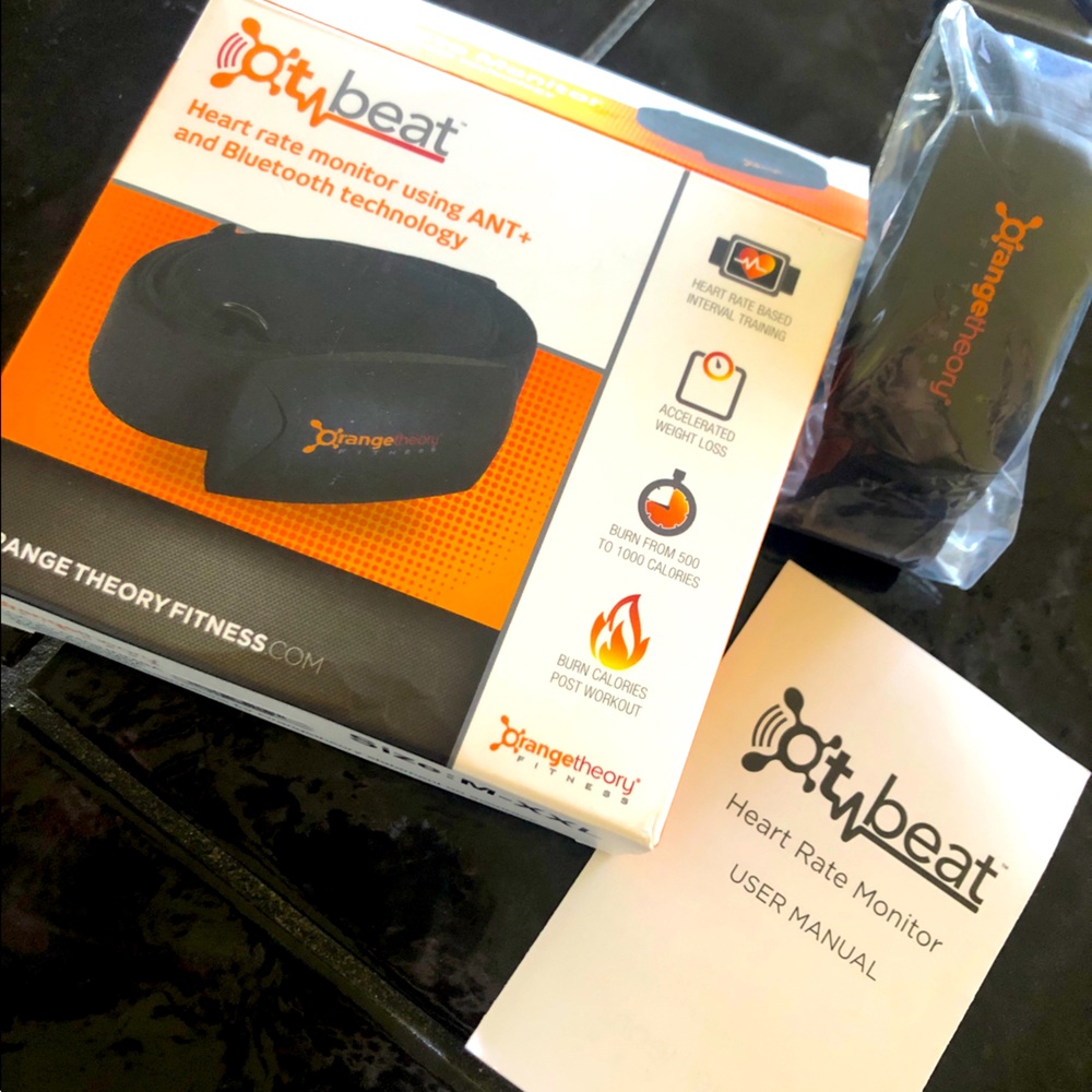 OrangeTheory OT Beat Chest Heart Rate Monitor